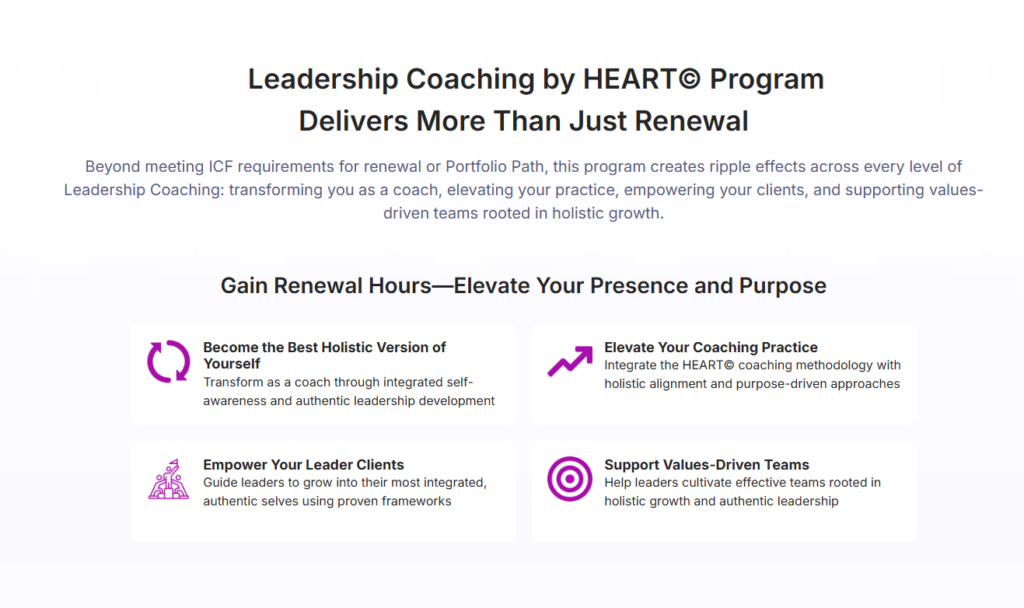 Leadership Coaching by HEART© Anastasios Kotzias